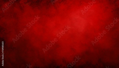 Antique Yuletide Elegance: Red Background with Delicate Marbled Texture