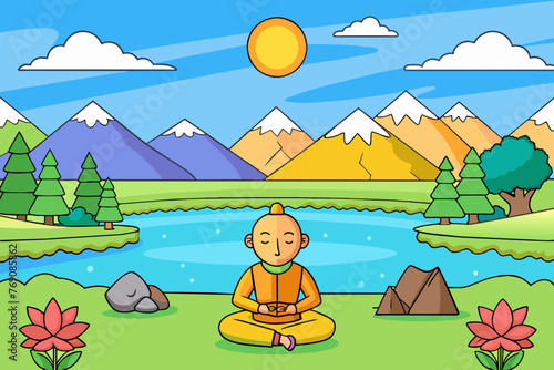 "Find your inner peace amidst the beauty of nature with our backgrounds."