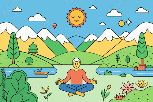  "Find your inner peace amidst the beauty of nature with our backgrounds."