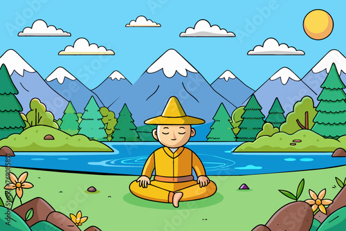  "Find your inner peace amidst the beauty of nature with our backgrounds."