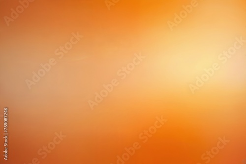 Orange pastel background with sunshine glare.
