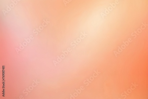 Peach fuzz pastel background with sunshine glare.