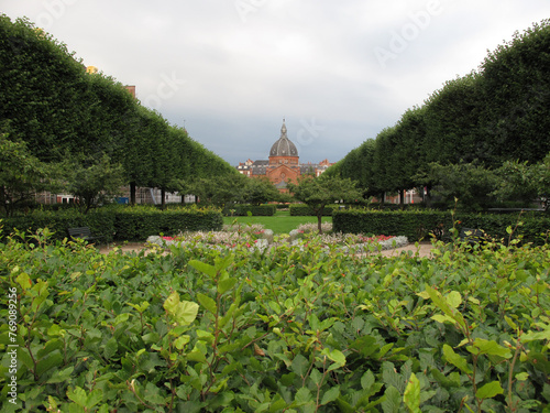 Photography Sankt Markus Church and garden - Copenhagen - Denmark