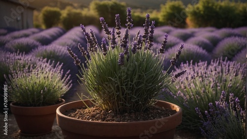 lavender flowers in the region