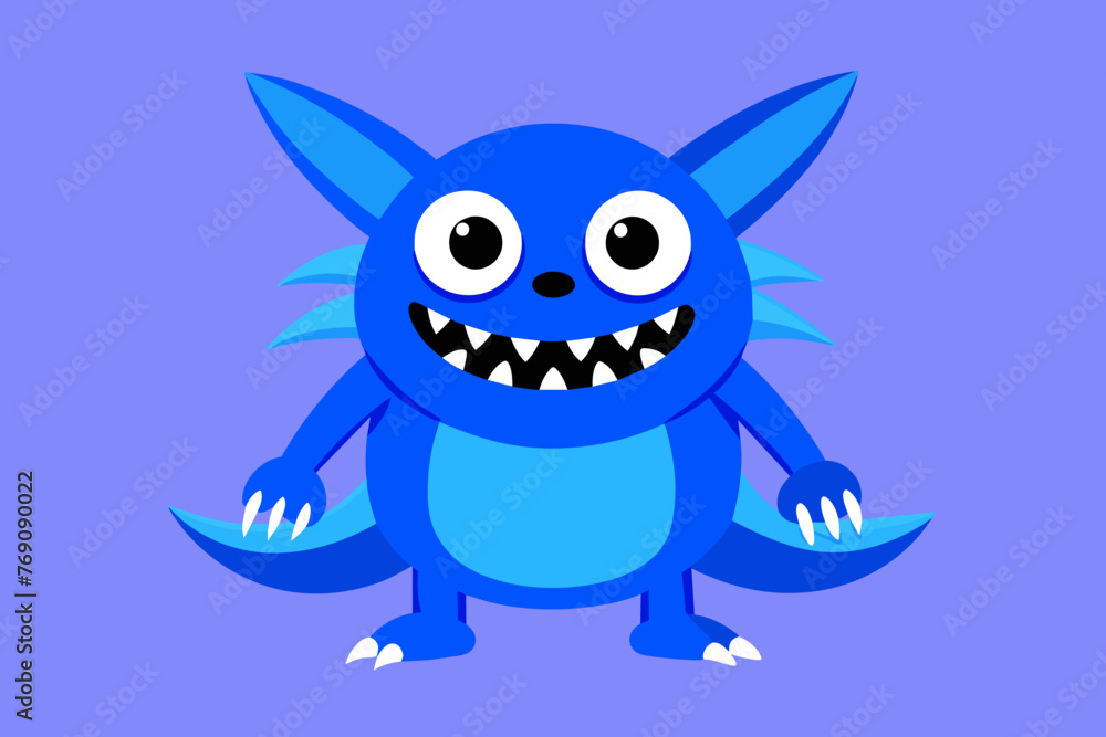 vector design of  the bluey