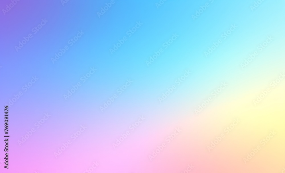 A rainbow gradient background with soft hues, creating an elegant and colorful atmosphere for design projects. 