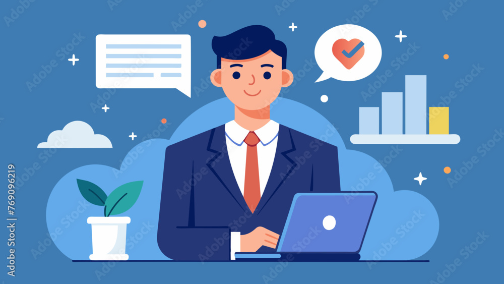 A flyer featuring a cartoon illustration of a lawyer in a suit holding a laptop with text promoting the accessibility and affordability of A flyer featuring a cartoon illustration of a lawyer in a suit holding a laptop with text promoting the accessibility and affordability of