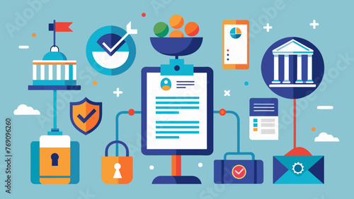 An infographic highlighting the key legal considerations and regulations that companies must adhere to when navigating issues related to