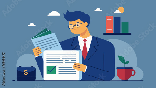 A person reading a newspaper headline with the words economic uncertainty and legal advice emphasized highlighting the role of legal advisors