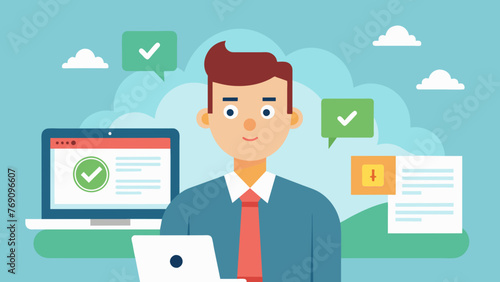 An animated video explaining how companies must ensure their online marketing language is clear and transparent avoiding false or misleading