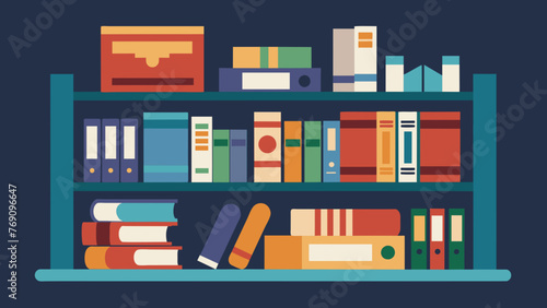 An image of a legal bookshelf stocked with various types of legal texts papers and documents symbolizing the breadth and depth of knowledge