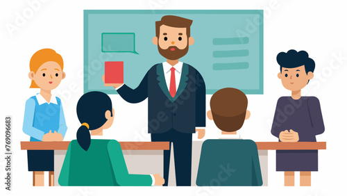 A seriousfaced attorney stands in front of a whiteboard explaining the bankruptcy filing process to a group of concerned individuals.