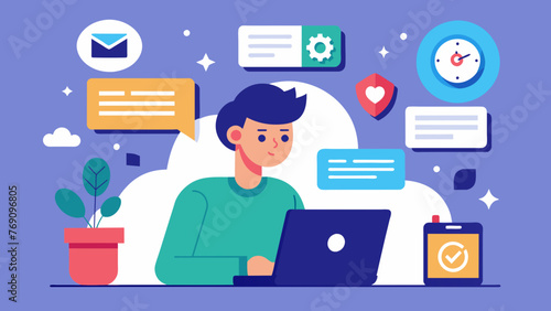 An individual checking privacy settings and permissions on their social media accounts highlighting the need for regular reviews and updates to