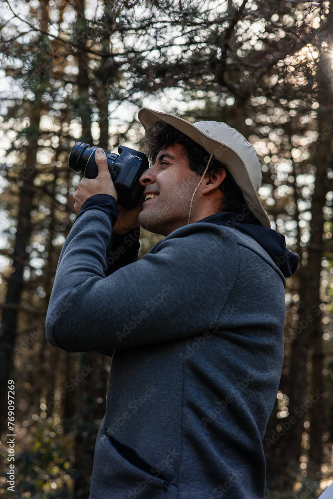 vertical portrait Wilderness photographer: Capturing Nature's Essence