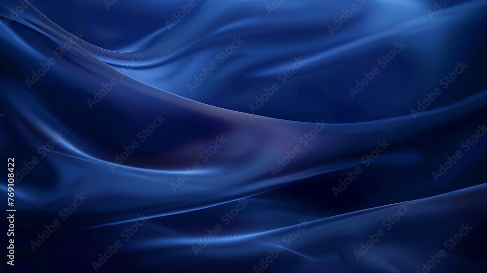 Obraz premium abstract blue background with some smooth lines in it