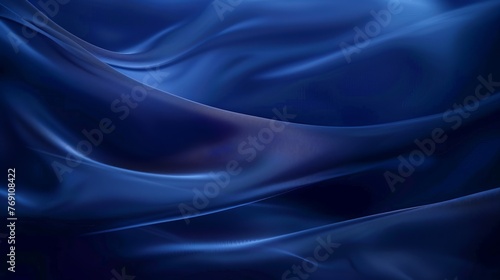 abstract blue background with some smooth lines in it