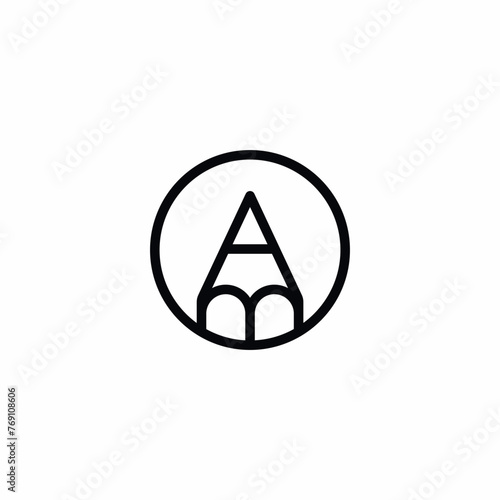Pencil Tool Draw Graphics icon