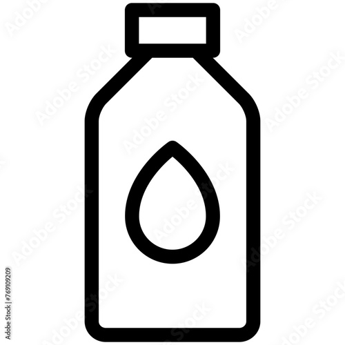Simple icon of a water bottel