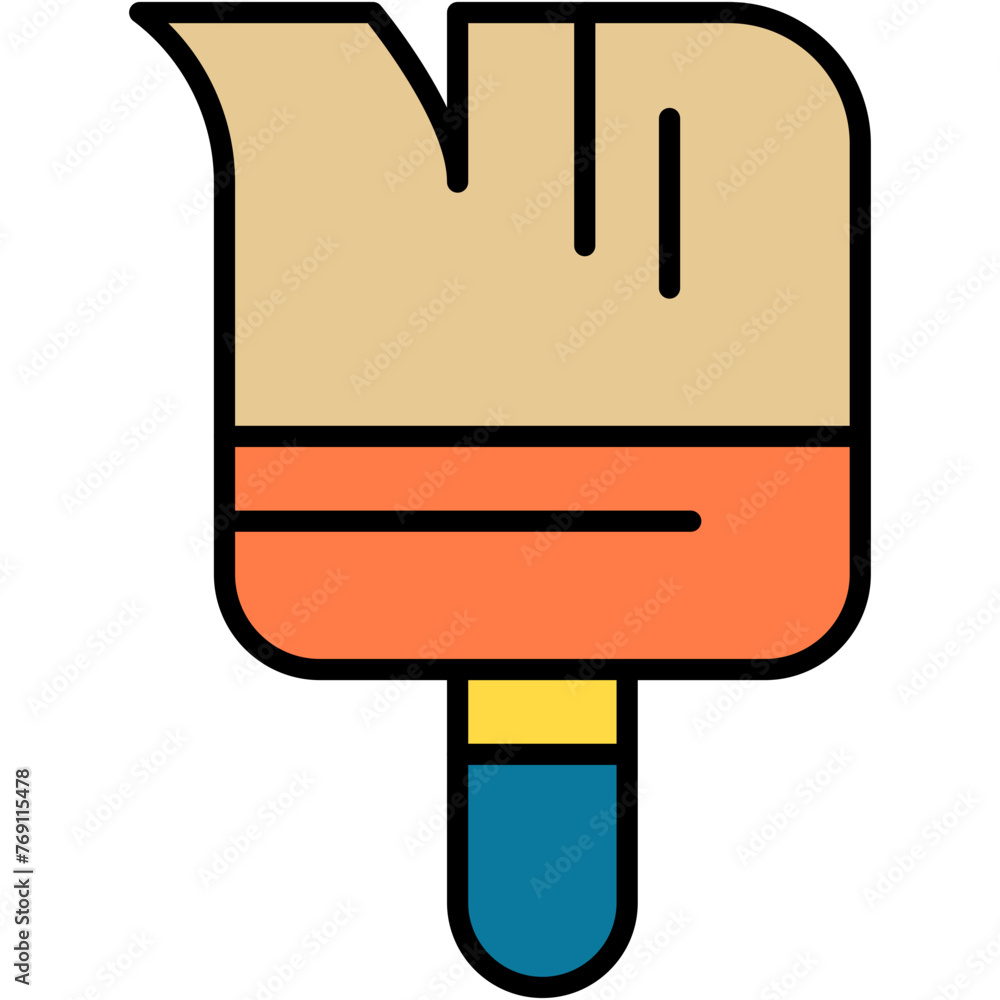 Art, brush, color, paint brush, tool Icon Art, brush, color, paint brush, tool Icon