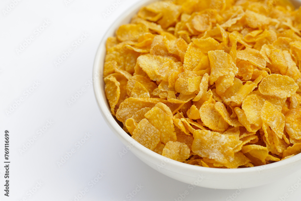 Cornflake cereal for morning breakfast Cornflake cereal for morning breakfast