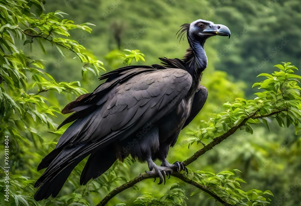 vulture on a tree vulture on a tree