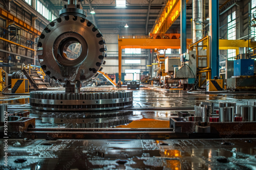 Industrial Might in Factory Industrial Might in Factory