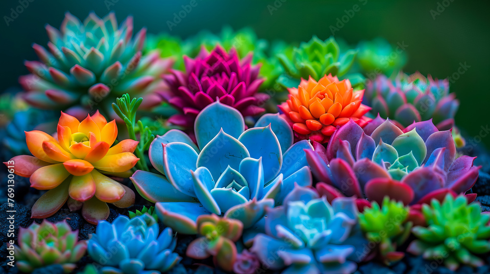 Fototapeta premium A Close-up of a Succulent Plant