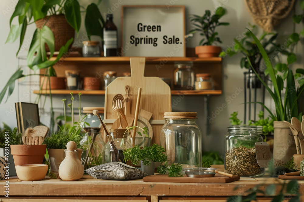 Eco-friendly Kitchenware Display