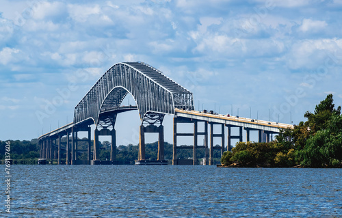 Francis Scott Key Bridge - Baltimore, MD - Maryland USA