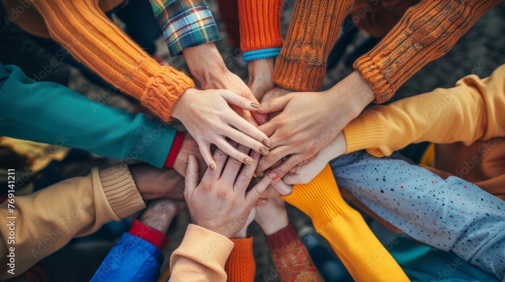 Collaborative and Diverse Team Working Together Generative AI Collaborative and Diverse Team Working Together Generative AI