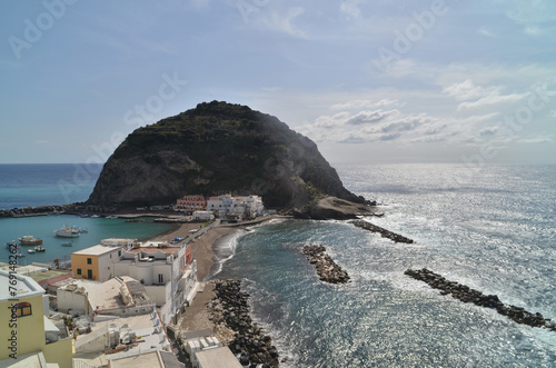 View of Sant-Angelo, Ischia island, Italy
