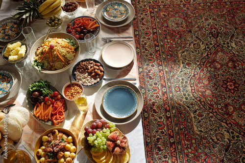 Part Of Festive Table On Eid Al-Fitr © pressmaster