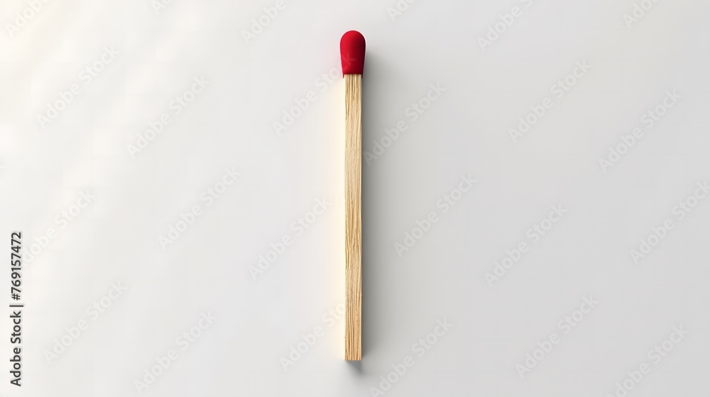 Matchstick isolated on a white background Matchstick isolated on a white background