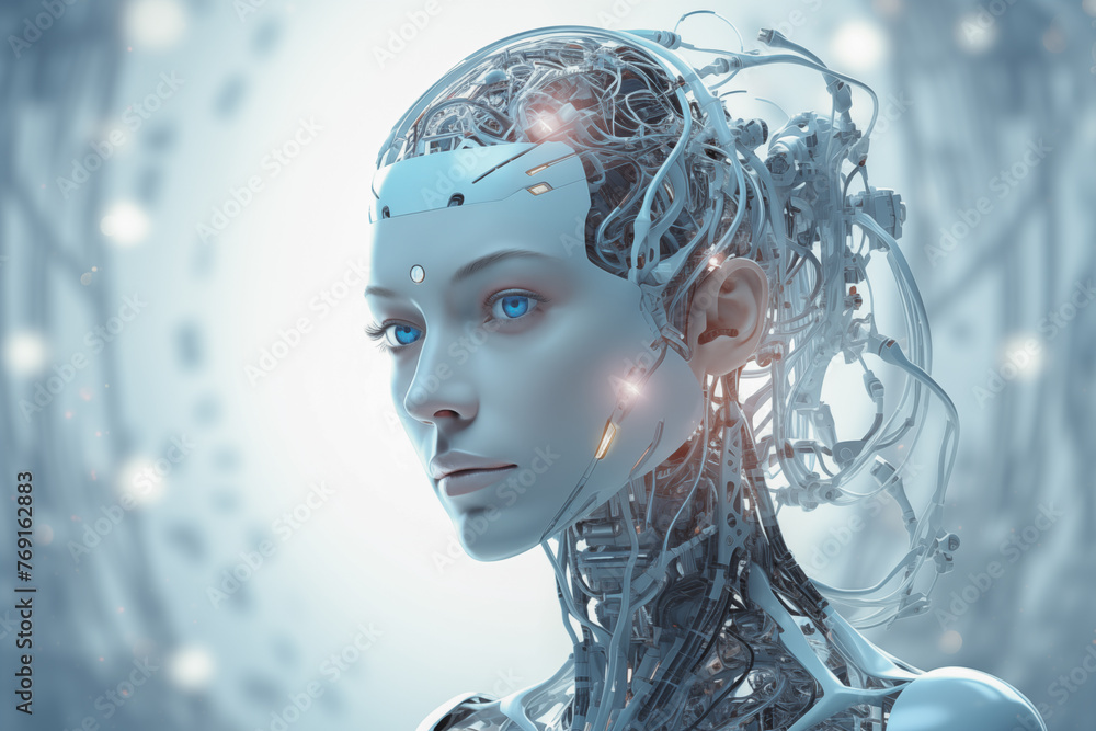 AI, Artificial Intelligence concept,3d rendering,conceptual image AI, Artificial Intelligence concept,3d rendering,conceptual image