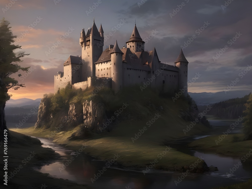 twilight old castle
