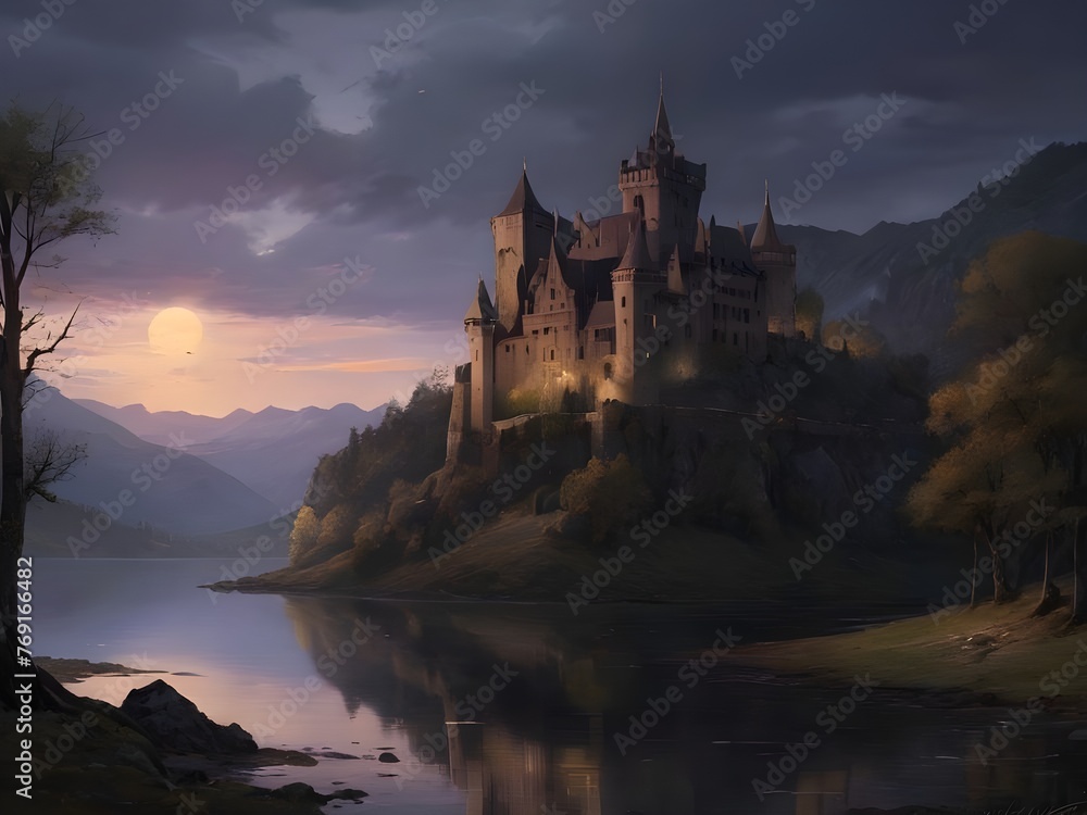 twilight old castle