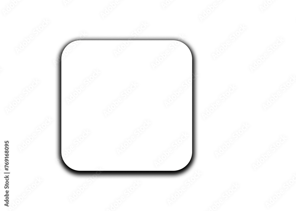 Realistic rounded shadow effect on transparent background Realistic rounded shadow effect on transparent background