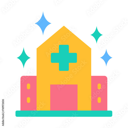 Hospital Cleaning Icon