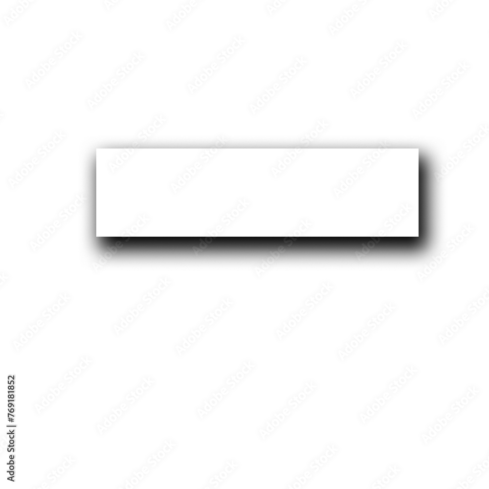 Realistic shadow effect isolated on transparent background Realistic shadow effect isolated on transparent background