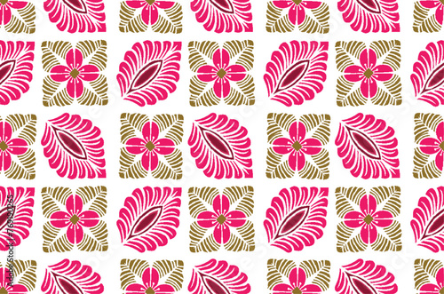 The Kembang Kates Batik motif and its development is a very exclusive motif. Suitable for various functions. Vector EPS 10