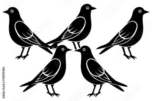peaches silhouette vector illustration