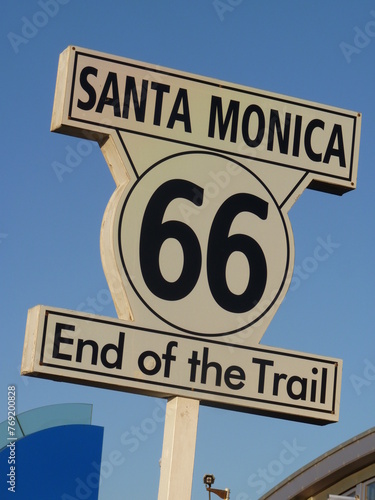 Route 66 Santa Monica Californie