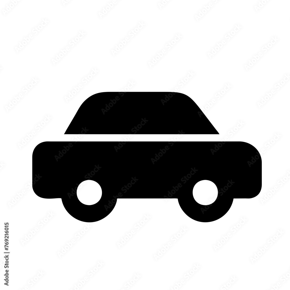 car silhouette vector art illustration