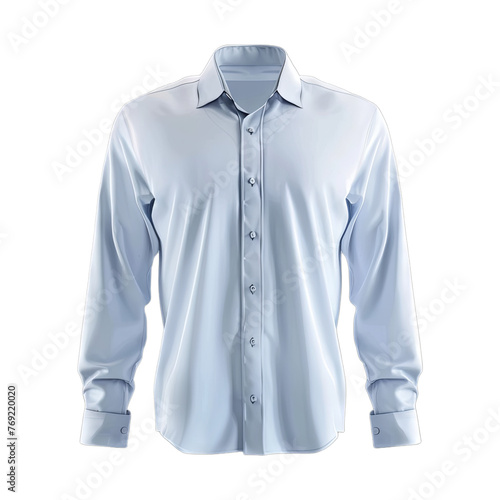 Shirt isolated on transparent png background. Generative ai