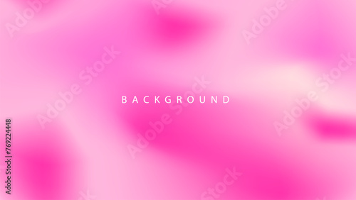 Pink Gradient Background, With Blur Style, Soft Gradient, Vector Wallpaper.