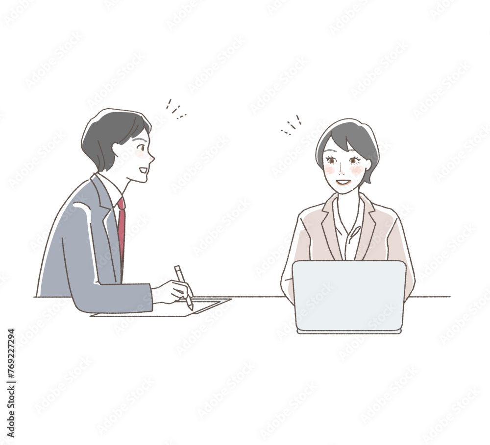 Businessmen having a conversation, upper body. Businessmen having a conversation, upper body.