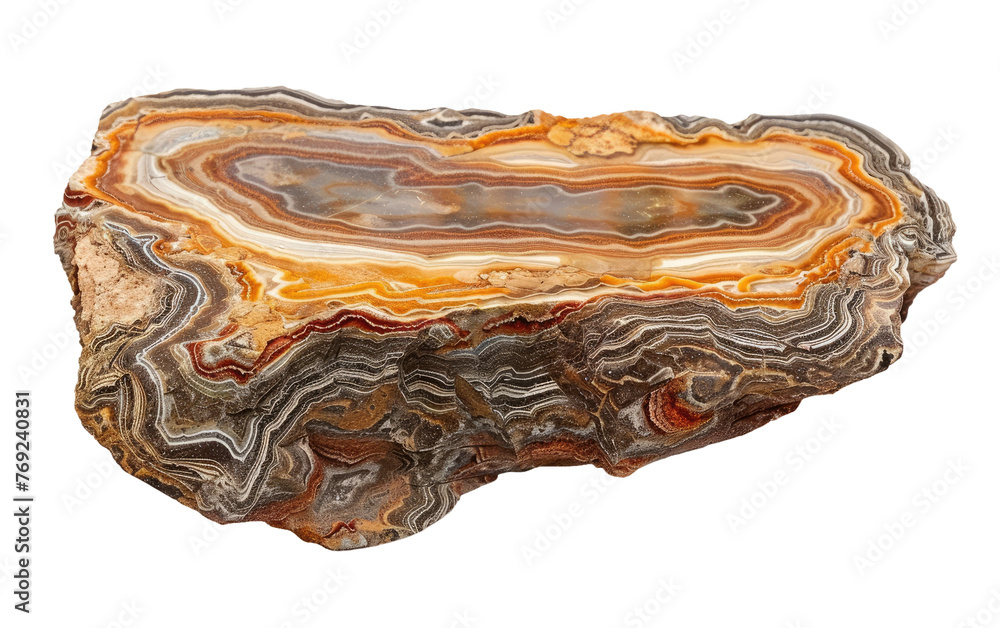 Gleaming Stone of Stromatolite isolated on transparent Background Gleaming Stone of Stromatolite isolated on transparent Background