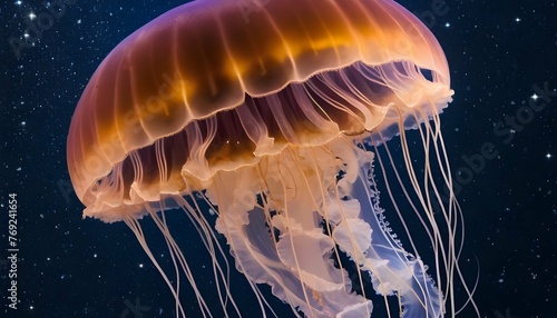 A Jellyfish In A Sea Of Twinkling Stars © Sana