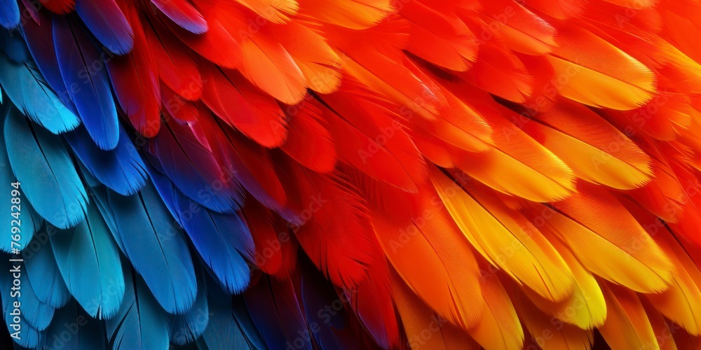 Macaw feathers background, Scarlet Macaw Macaw feathers background, Scarlet Macaw