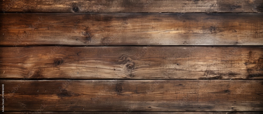 A detailed shot of a Brown Hardwood Plank wall with a blurred background, showcasing the beautiful Wood grain pattern and quality of the building material A detailed shot of a Brown Hardwood Plank wall with a blurred background, showcasing the beautiful Wood grain pattern and quality of the building material